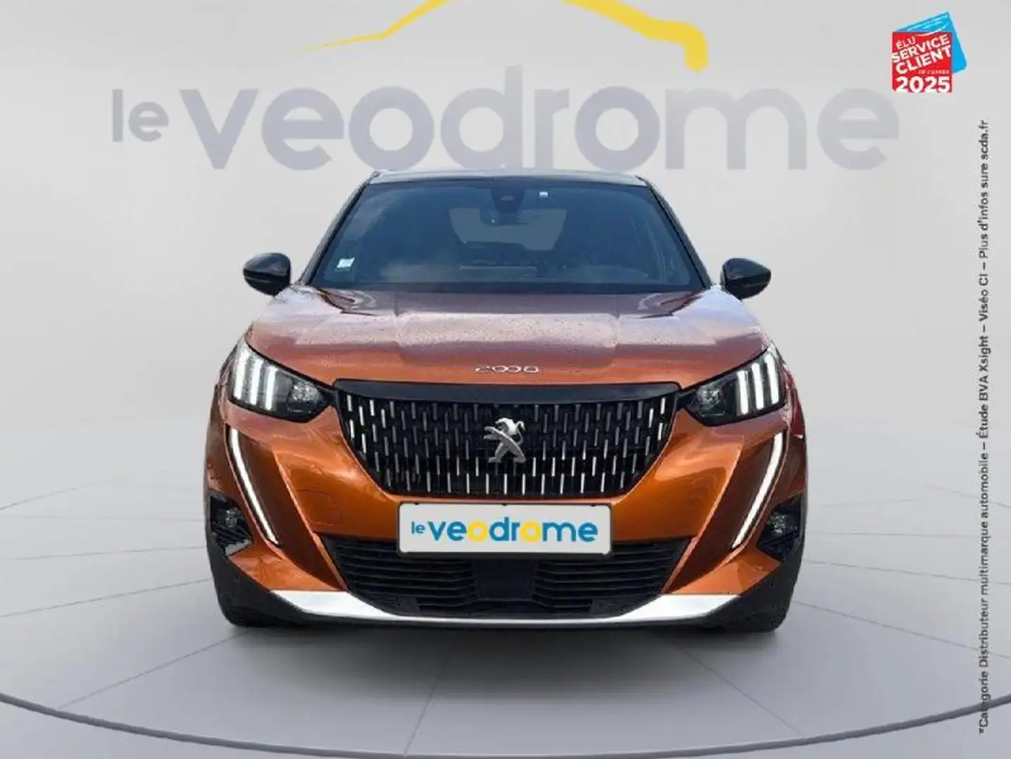Peugeot 2008 1.5 BlueHDi 100ch S/S GT Line GPS Camera Carplay Orange - 2