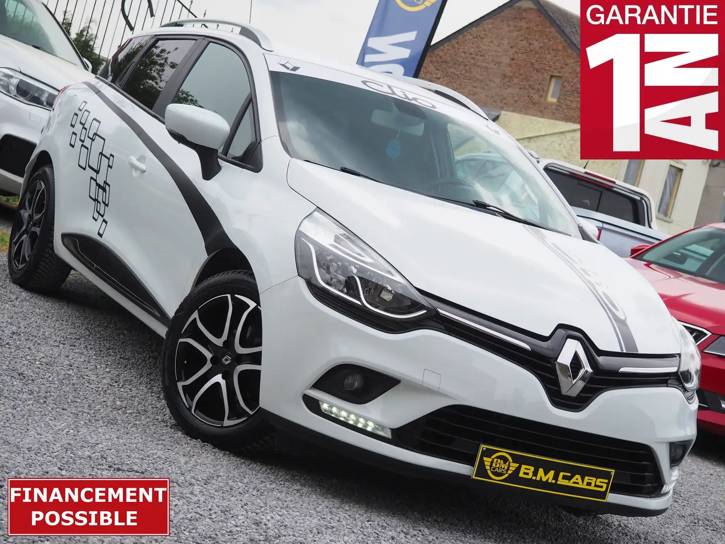 Renault Clio 1.5 dCi SPORT✅INTENS✅GPS-CLIM-PDC-CRUISE-ATT.R Weiß - 1