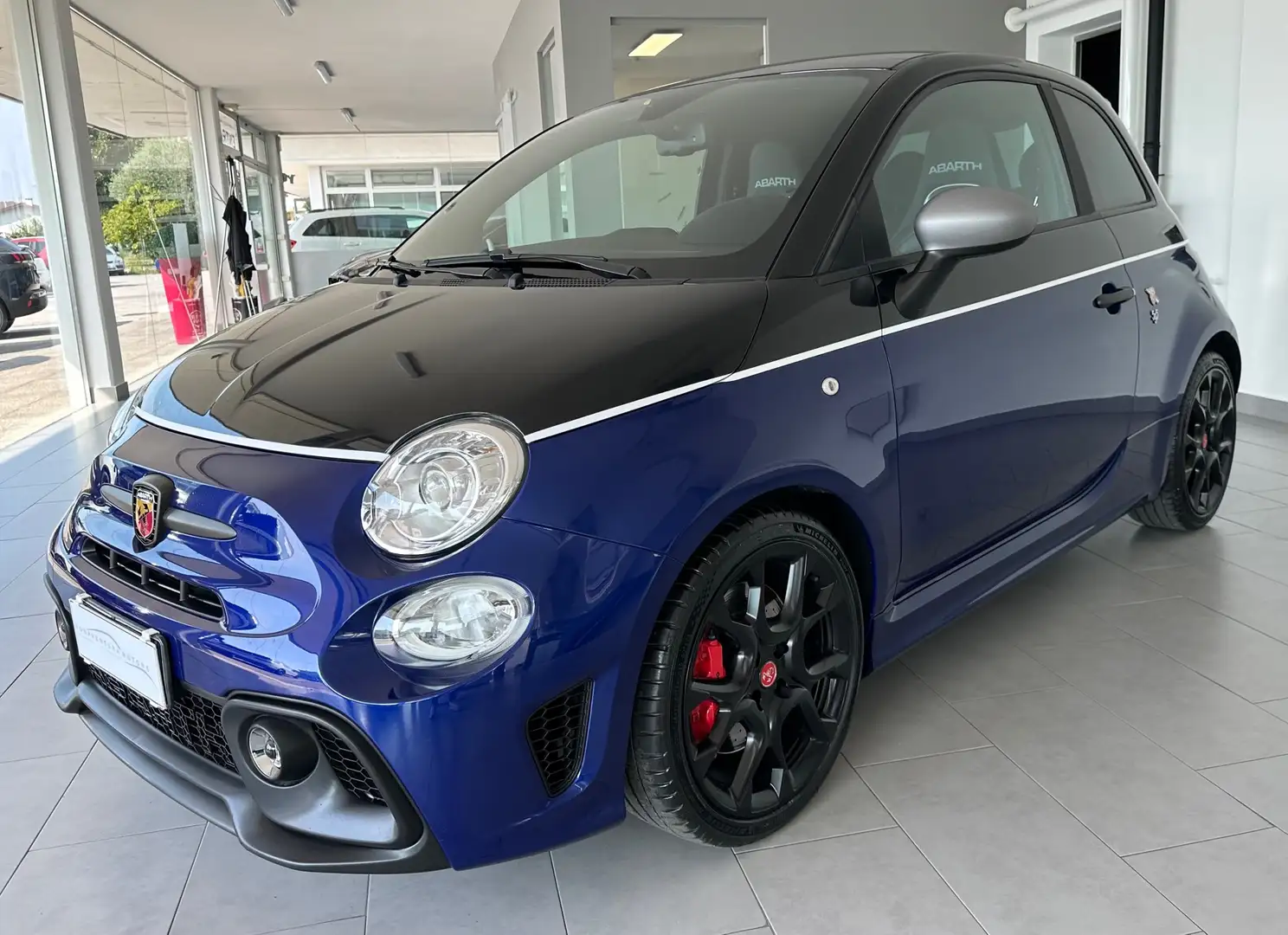 Fiat 500 Abarth 595 1.4 t-jet Competizione 180cv Bleu - 1