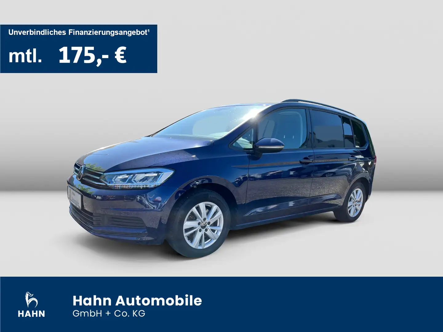 Volkswagen Touran 2.0TDI DSG Comfortline LED AHK Pano Navi Blauw - 1