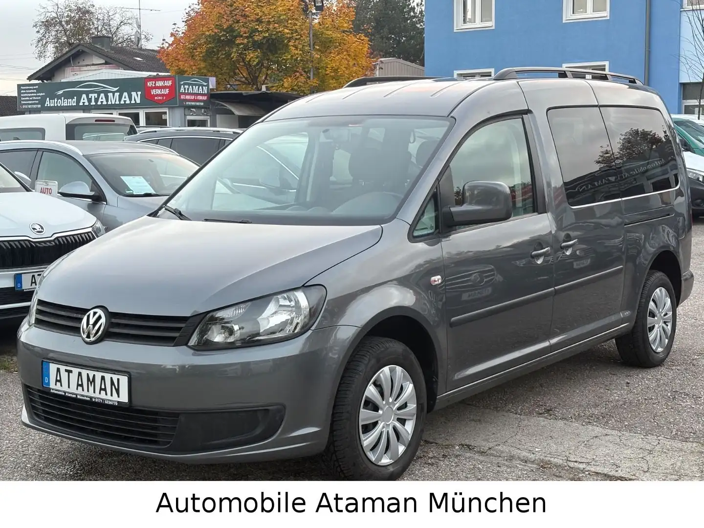 Volkswagen Caddy Maxi 1.2 Trendline / Klima / 7-Sitze Grau - 1