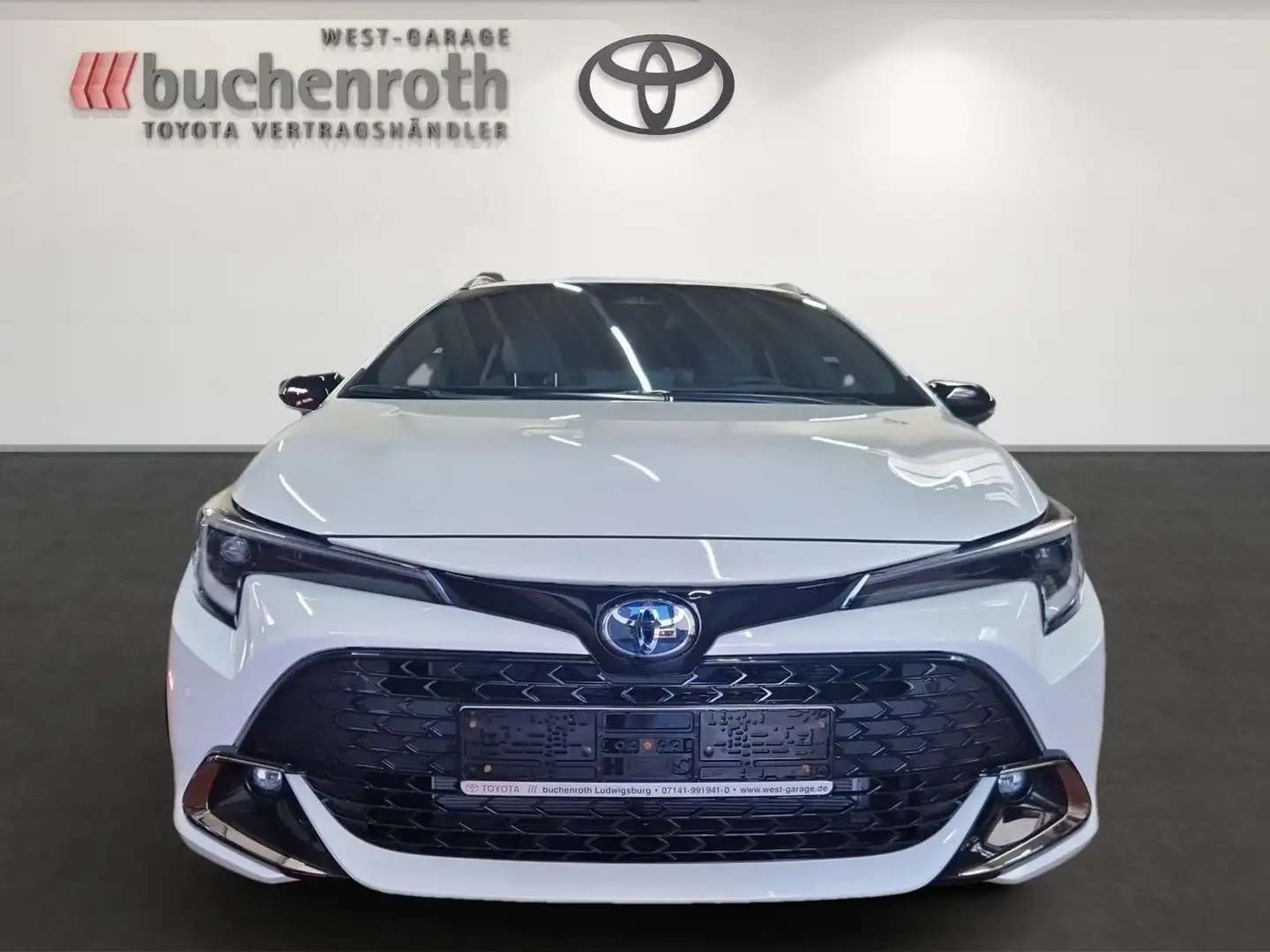 Toyota Corolla Touring Sports Hybrid Teamplayer Blanc - 2