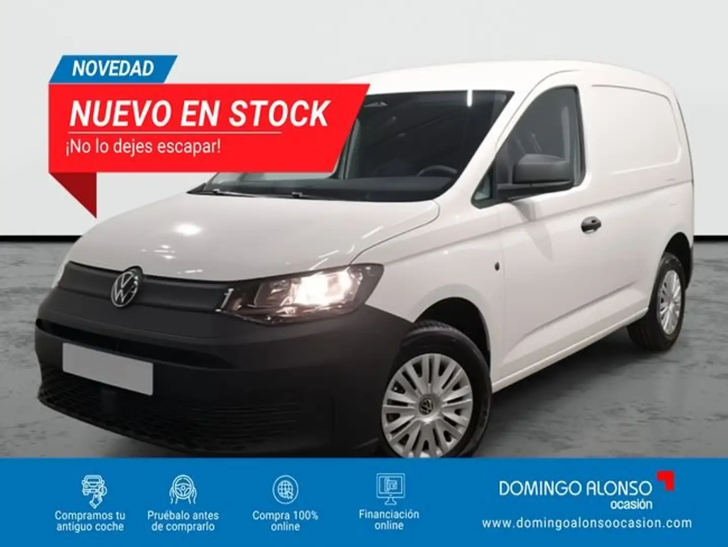 Volkswagen Caddy Cargo 2.0 TDI 75kW (102 CV) Blanco - 1
