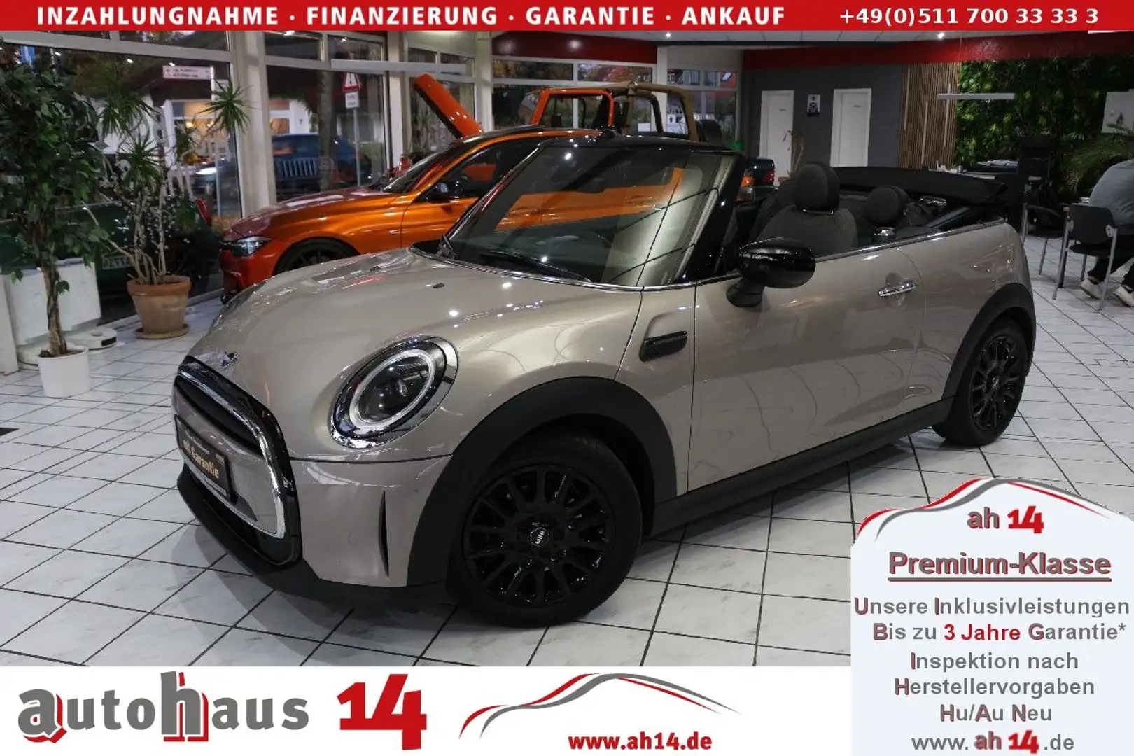 MINI Cooper Cabrio - Automatik-Navi-LED-Leder-ACP Grau - 1