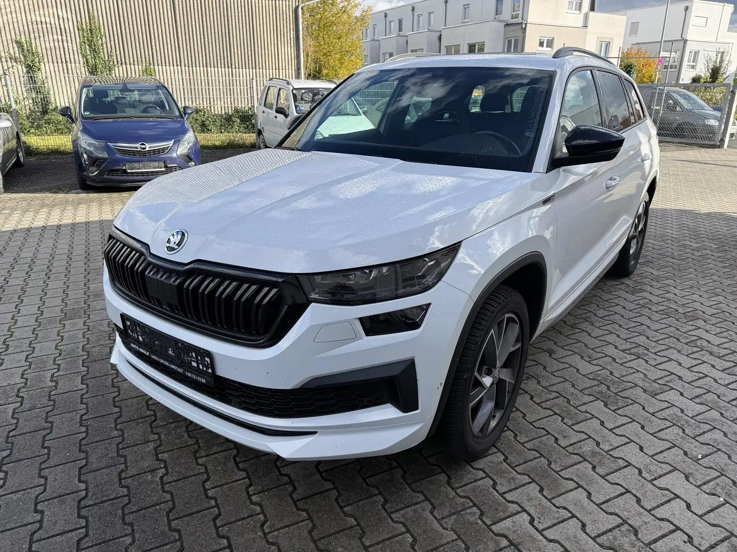 Skoda Kodiaq Sportline 4x4 Blanc - 1
