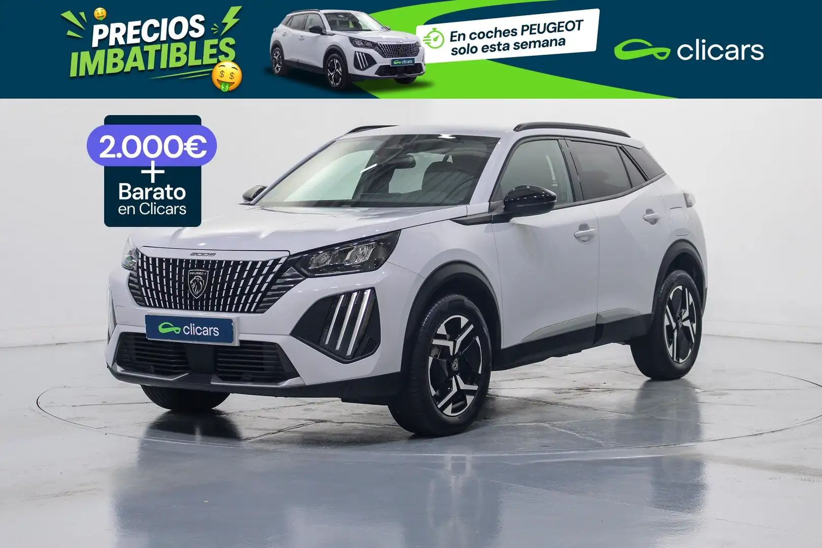 Peugeot 2008 Hybrid 136 Allure eDCS6 Blanco - 1