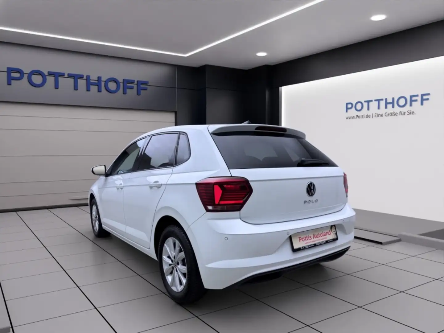 Volkswagen Polo 1.0 TSI HIGHLINE KAMERA PDC SITZHZG KLIMA Weiß - 2