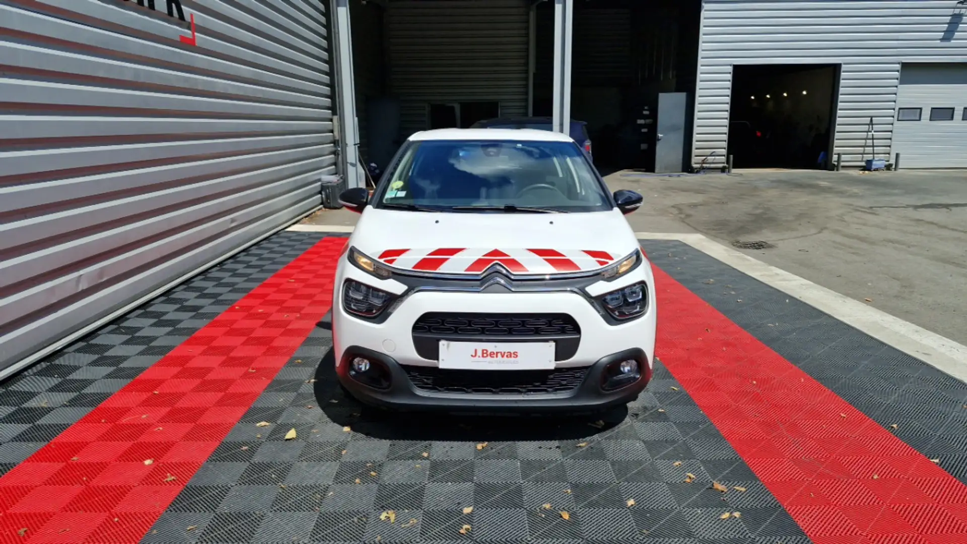 Citroen C3 Société BlueHDi 100 S&amp;S BVM6 Feel Blanc - 2