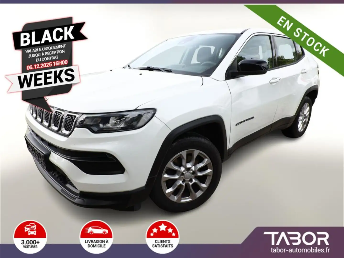 Jeep Compass 1.3l GSE T4 130 Longi. LED Blanc - 1