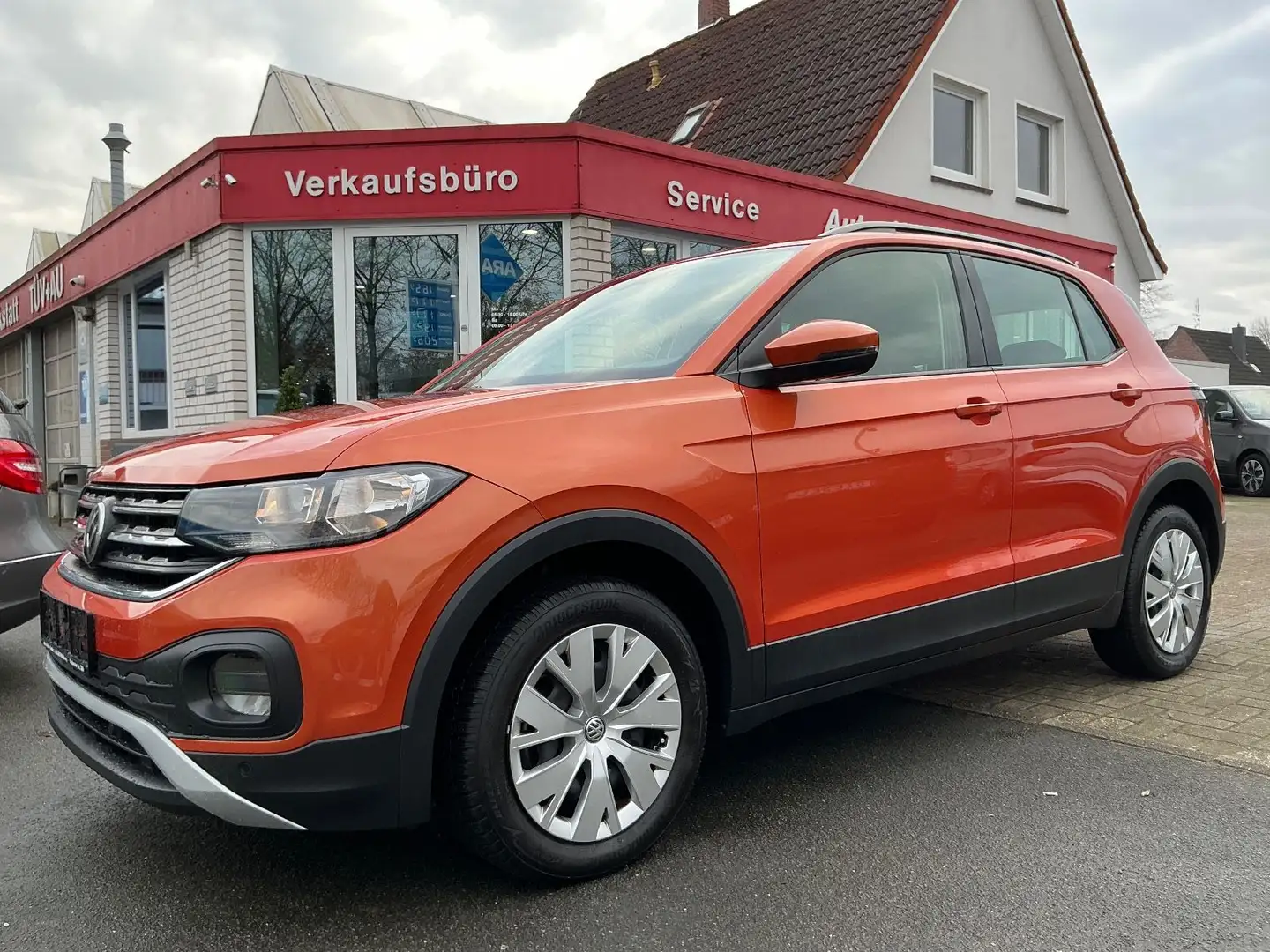 Volkswagen T-Cross 1.0 TSI BT PDC Klima Tempomat Orange - 2