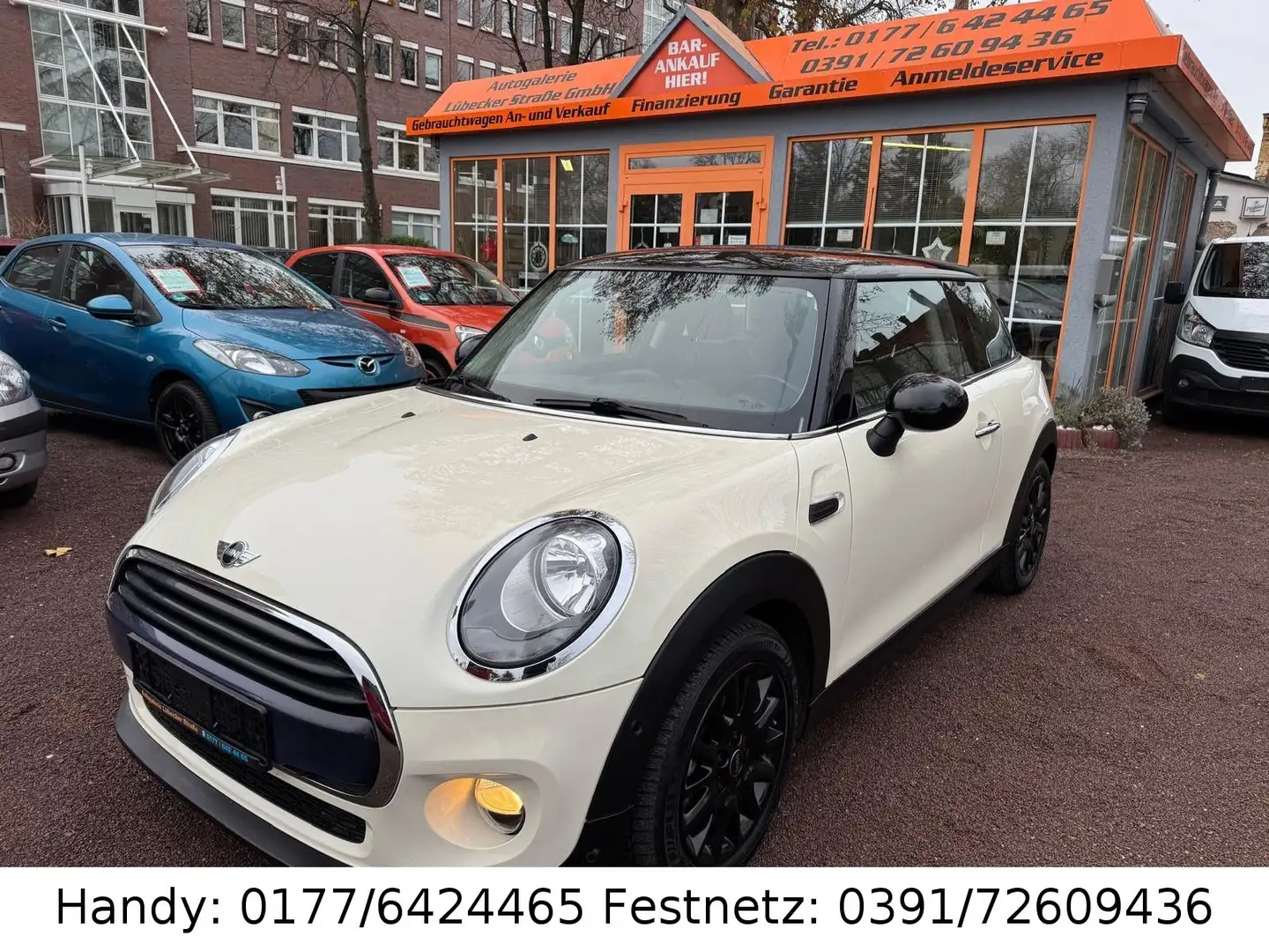 MINI Cooper AUTOMATIK/NAVI/PDC/ALU/TOP! Weiß - 1