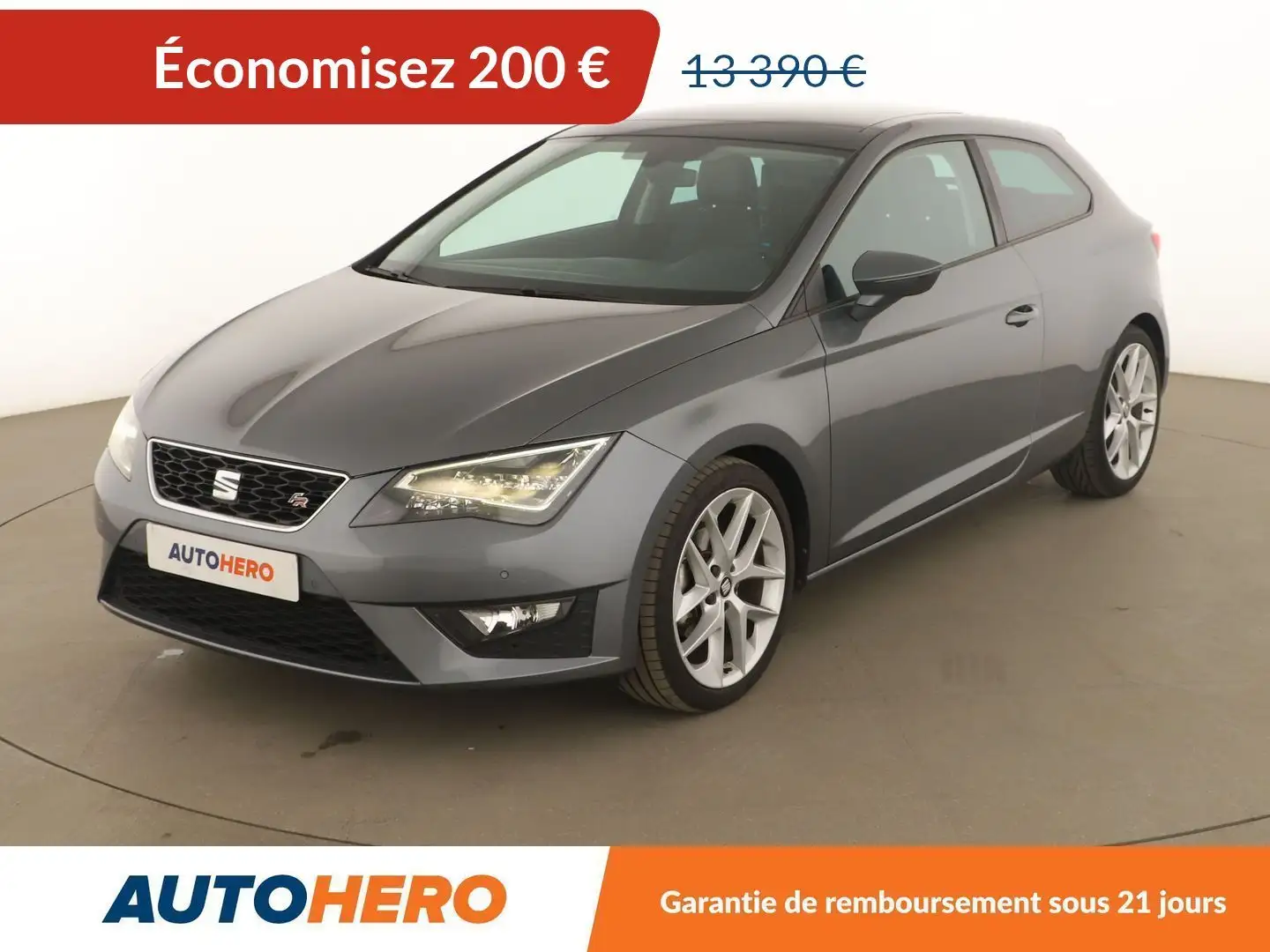 SEAT SC 1.4 TSI ACT FR Gris - 1