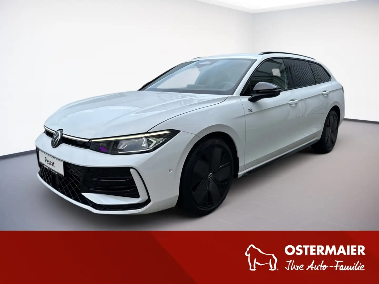 Volkswagen Passat Variant R-Line Black Style 2.0 TDI 150PS DSG AHK.MATRIX.DC Weiß - 1