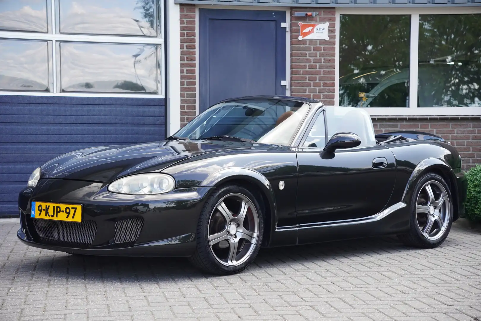 Mazda MX-5 1.6i Exec. Evolv, Cabriolet, Leder Zwart - 2