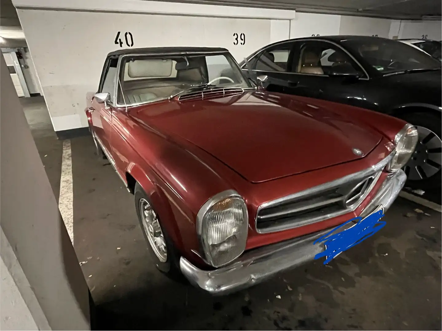 Mercedes-Benz SL 250 Pagode Red - 2