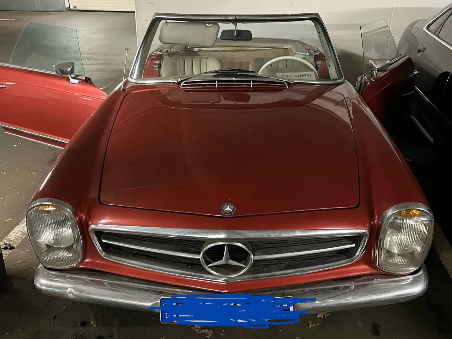 Mercedes-Benz SL 250 Pagode Red - 1