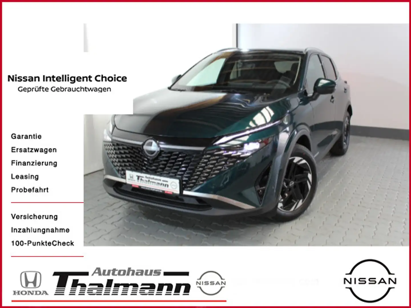 Nissan Qashqai 1.5 VC-T e-Power N-Connecta, PGD, Komfo Verde - 1