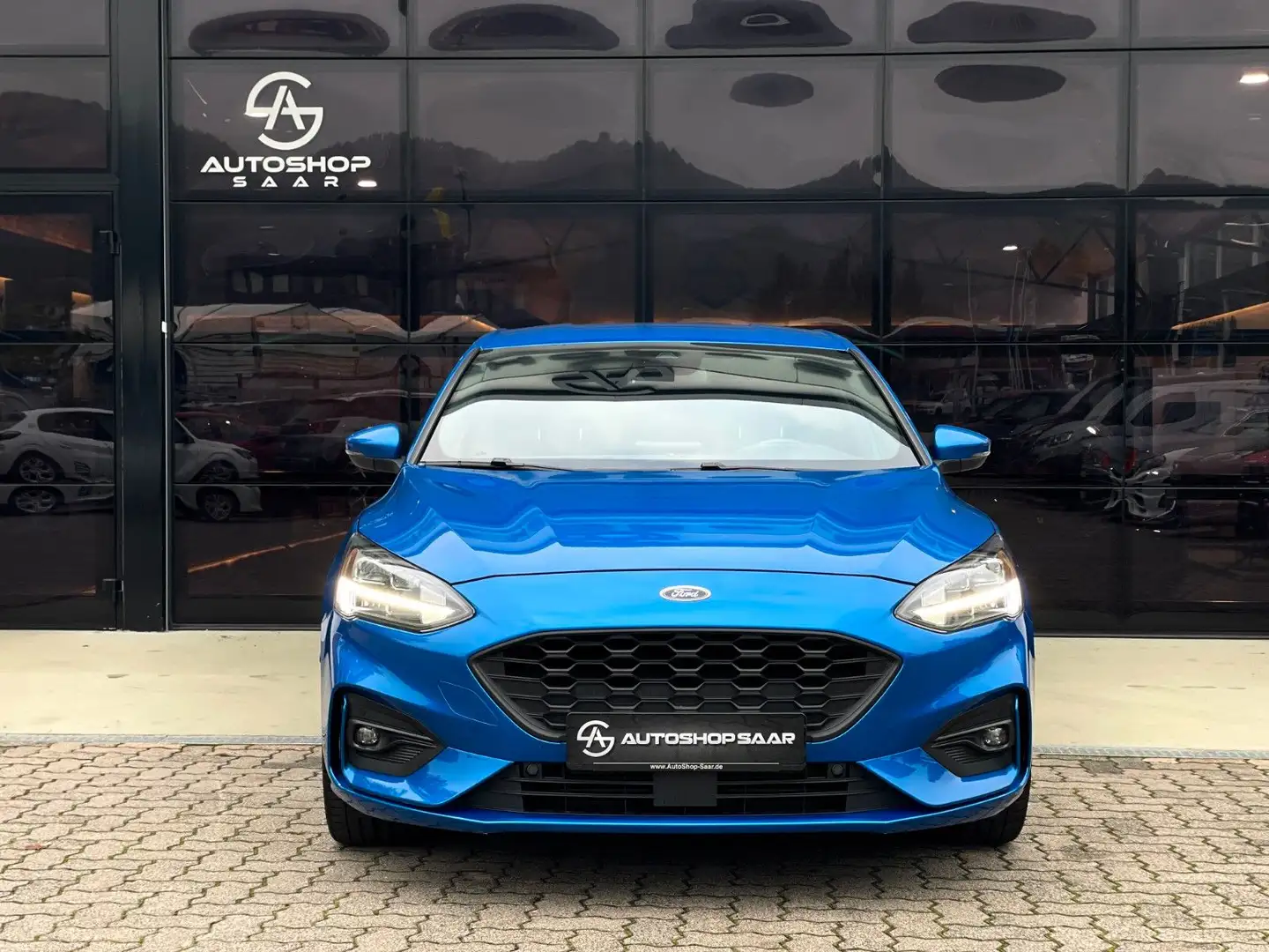 Ford Focus Lim. ST-Line X SHZ/LED/CAM Bleu - 2