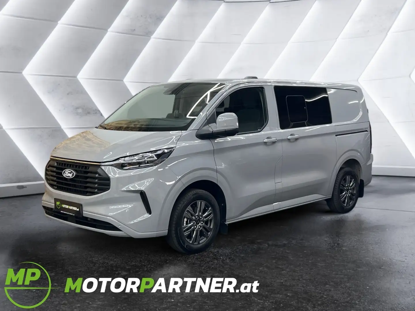 Ford Transit Custom L1 Limited | DoKa | 6-Sitze | Automatik | sofort Grau - 1