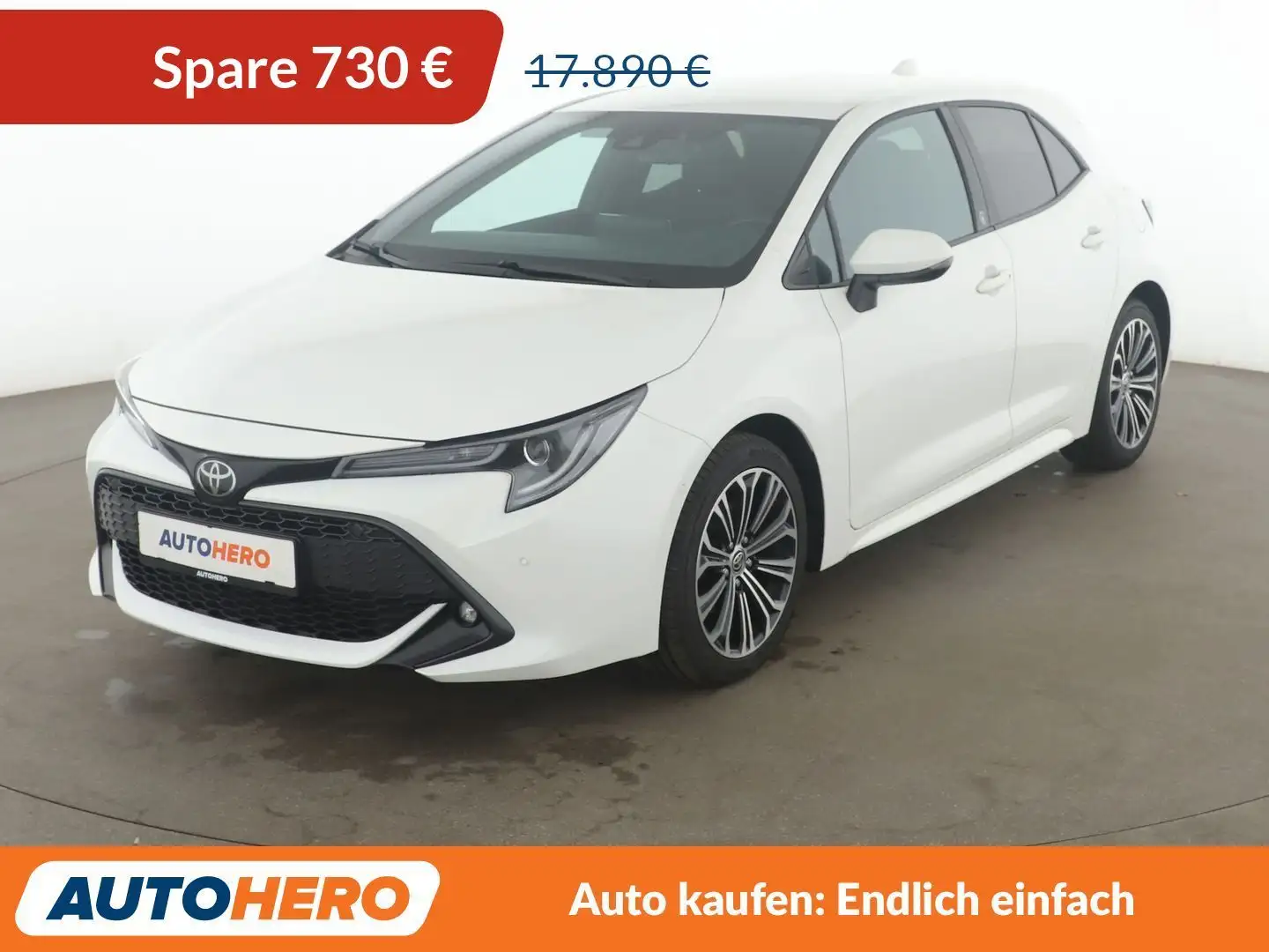 Toyota Corolla 1.2 Turbo Team D*LED*ACC*CAM*PDC*SHZ*KLIMA* Weiß - 1