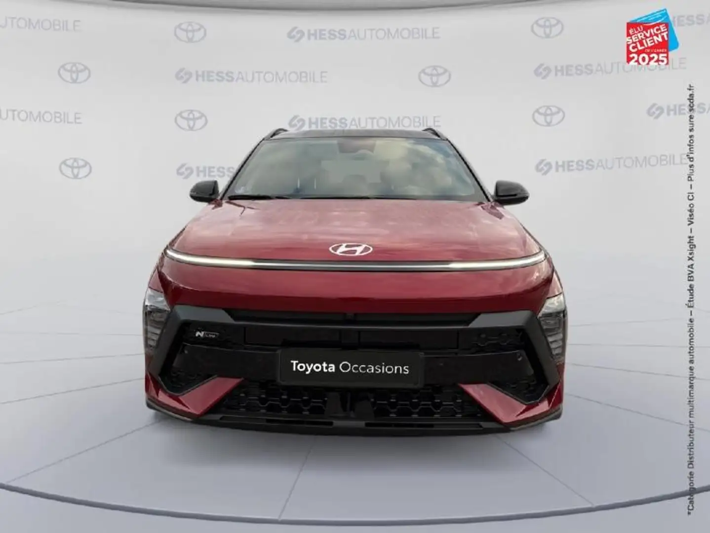 Hyundai KONA 1.6 GDi 141ch Hybrid N Line Executive DCT-6 Sieges chauf/ventil Volant chauf GPS Camera Schwarz - 2