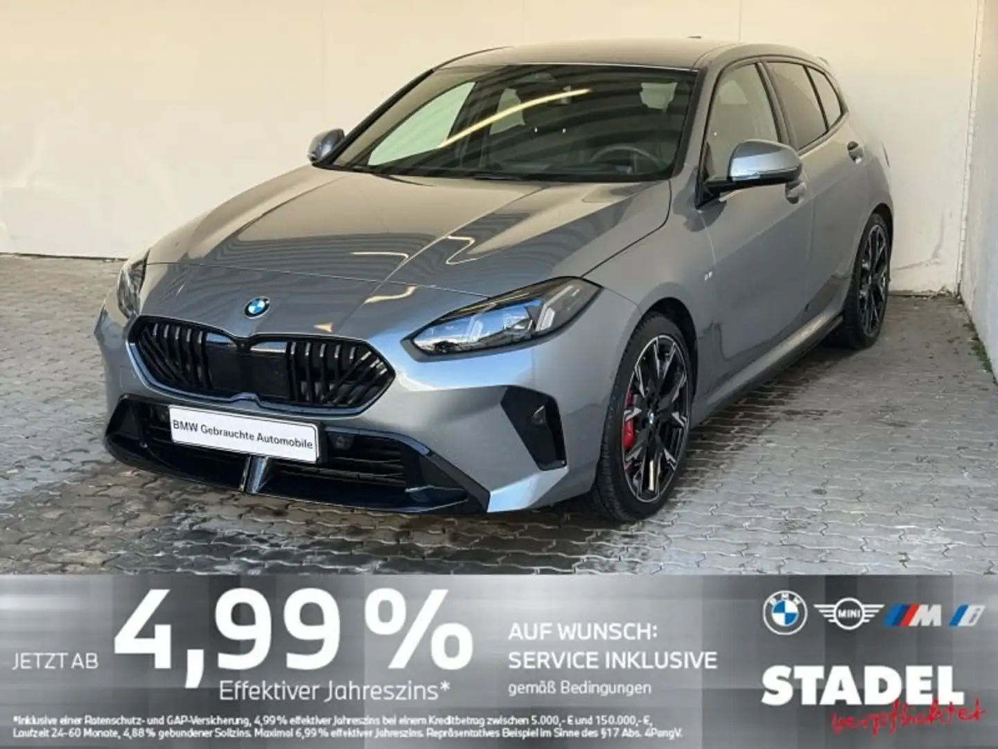 BMW 120 M Sport Navi.LED.AHK.DriveAssist.360°.KomfZg Grau - 1