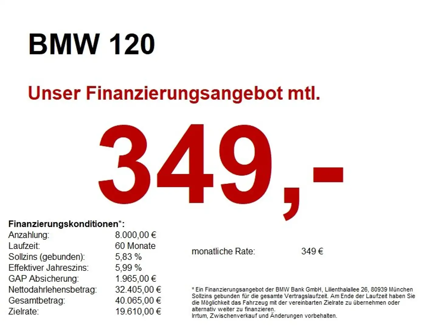 BMW 120 M Sport Navi.LED.AHK.DriveAssist.360°.KomfZg Grau - 1