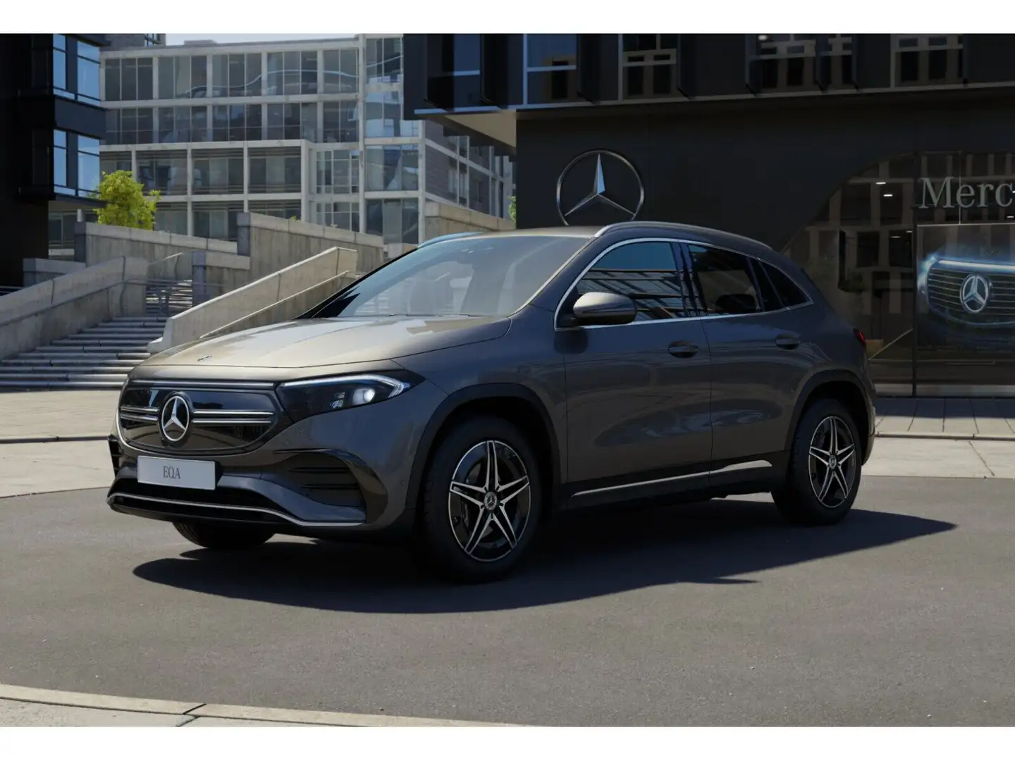 Mercedes-Benz EQA 250 +AMG+MBUX+Kamera+Ambiente+SHZ+AUT+LED Grau - 2