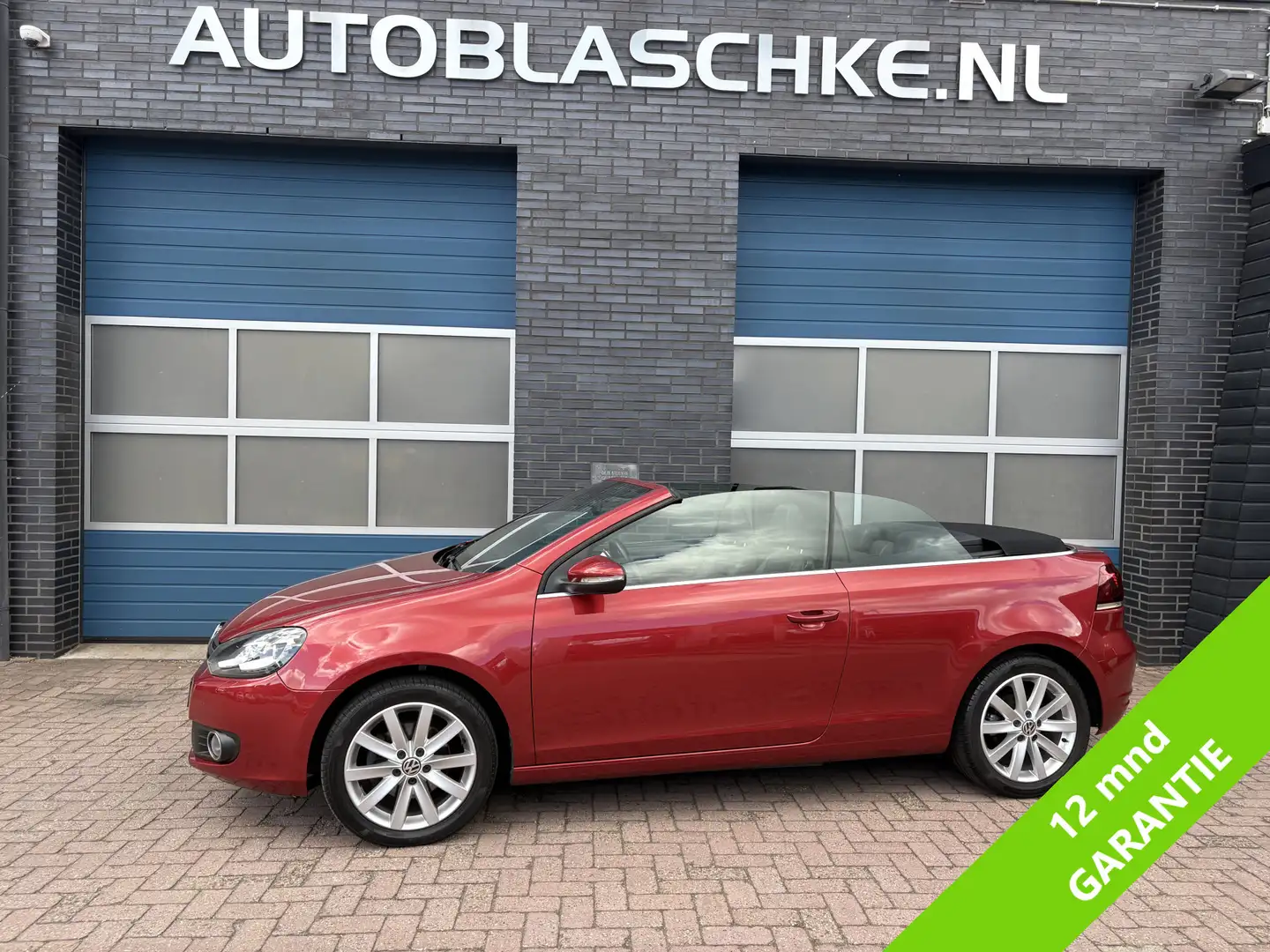 Volkswagen Golf Cabriolet 1.4 TSI, leder, airco, lmv 17 inch Rosso - 1