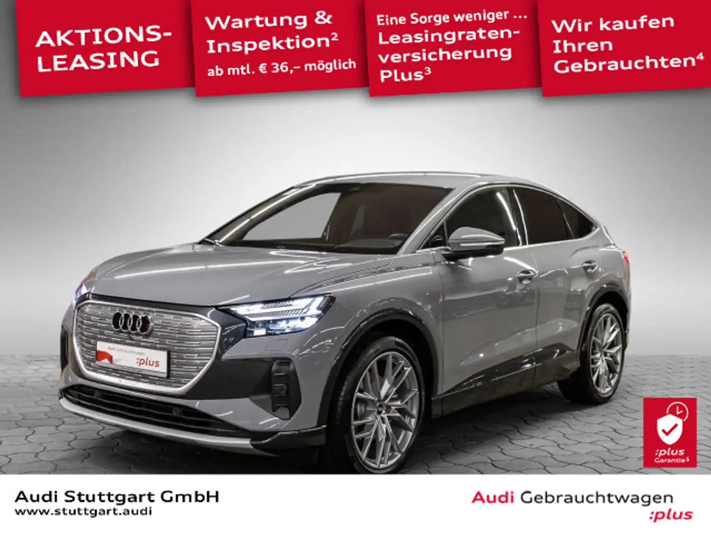 Audi Q4 e-tron 35 RWD Matrix Keyless VC Nav Grau - 1