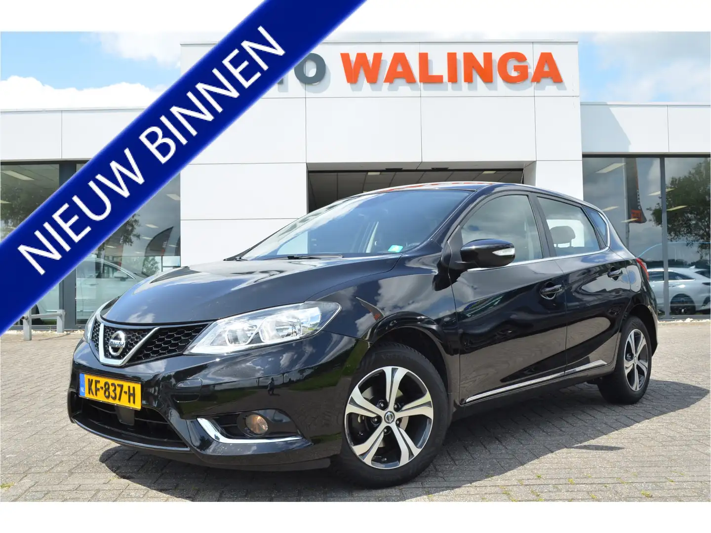 Nissan Pulsar 1.2 DIG-T Acenta Keyless | a.Camera | Navi | DAB | Zwart - 1