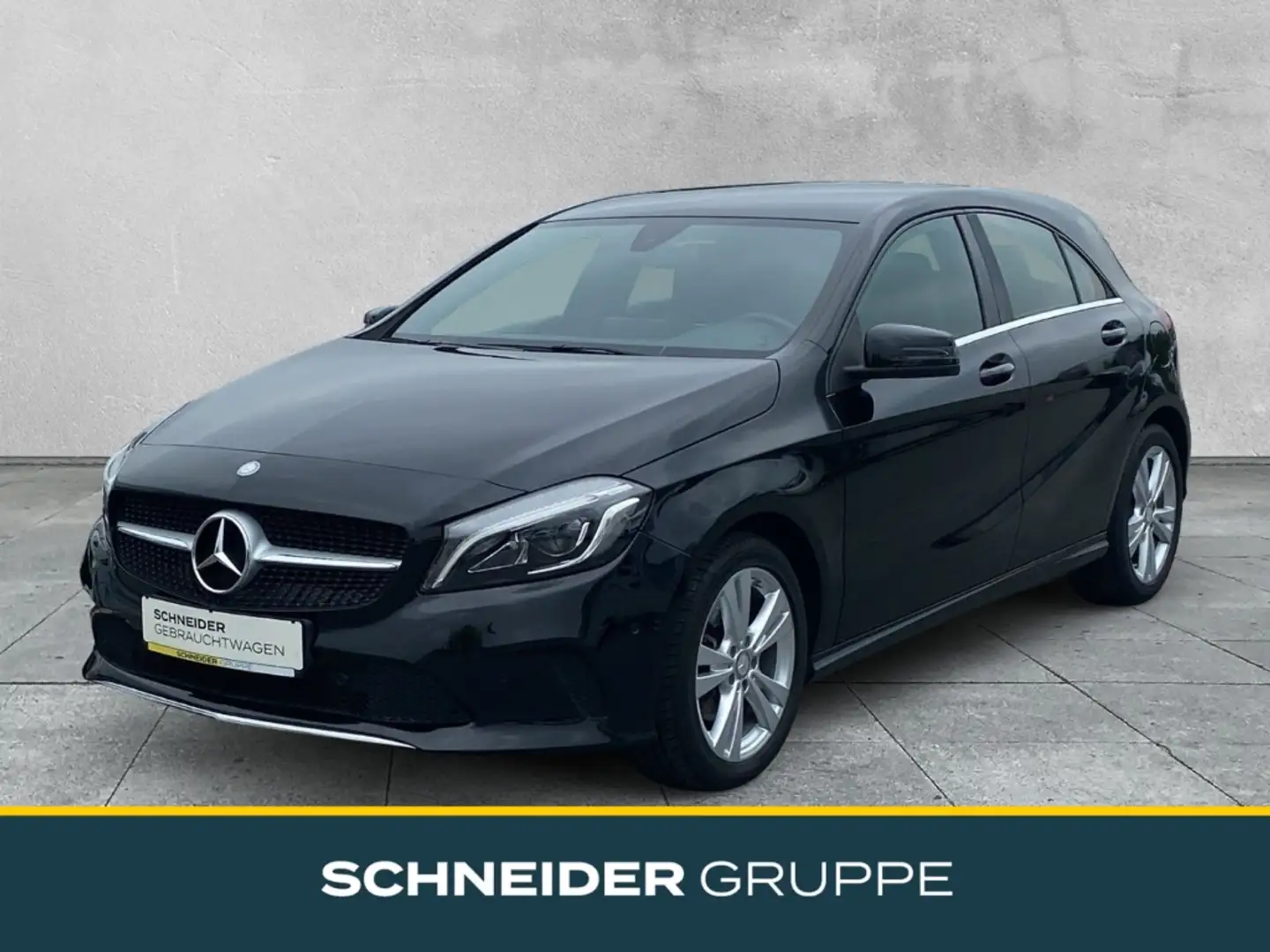 Mercedes-Benz A 160 SCORE Score LED+KLIMA+SHZ+PDC+SPORTSITZE+USB Schwarz - 1