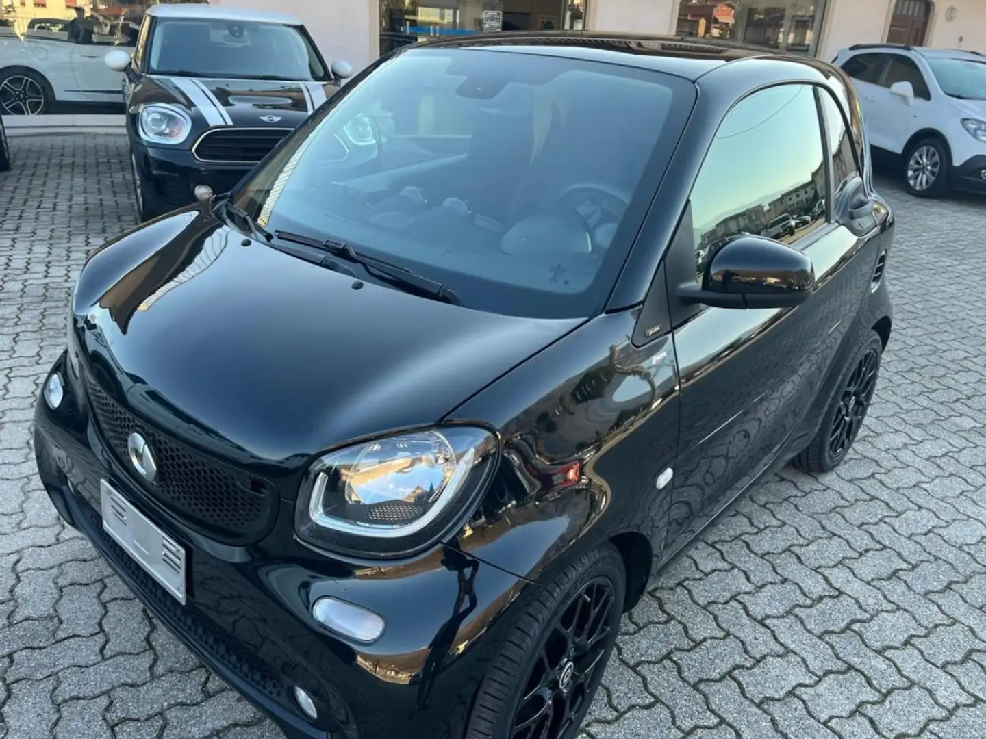 smart forTwo 90 0.9 Turbo twinamic Prime Negro - 1