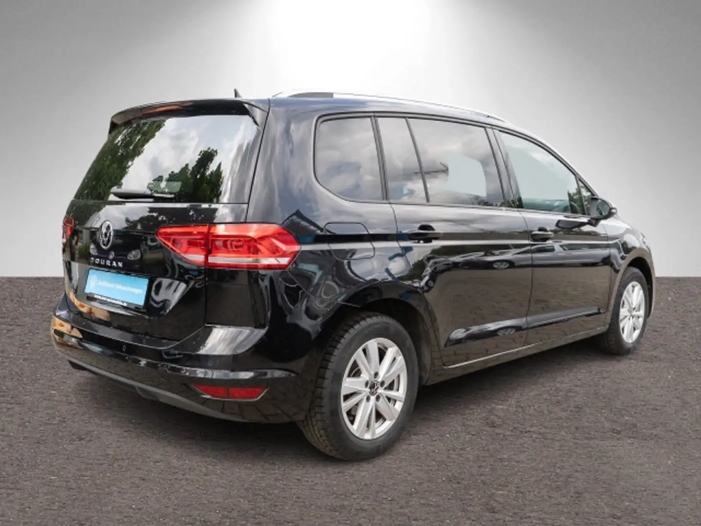 Volkswagen Touran Comfortline 1.5 TSI DSG Navi RFK 7-S AHK Zwart - 2