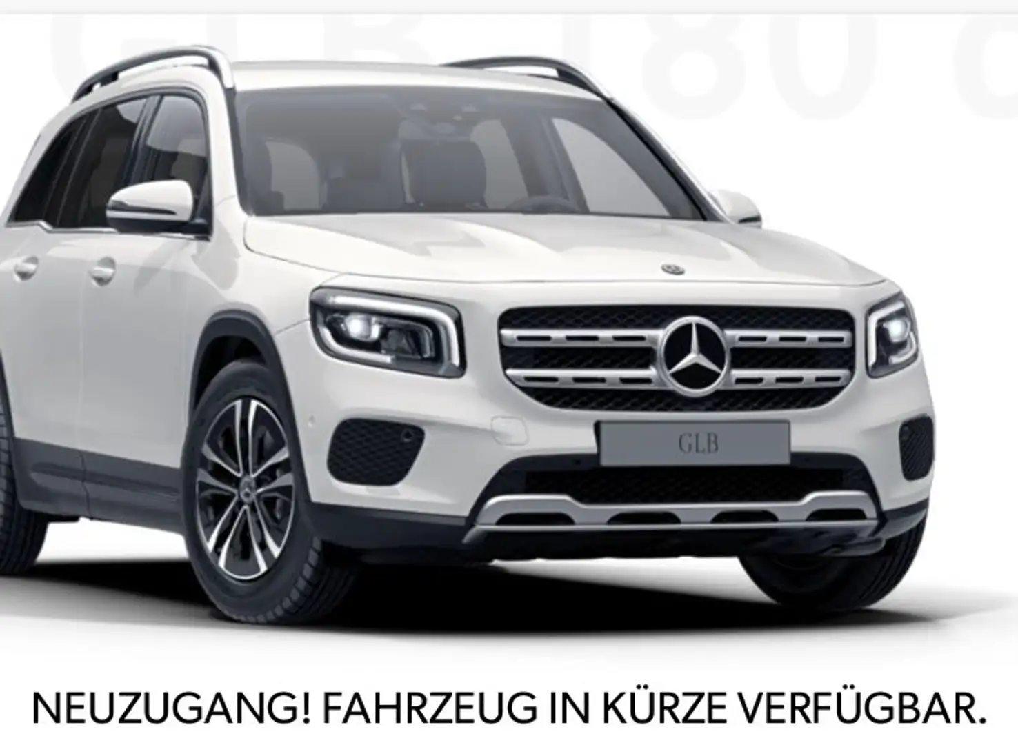 Mercedes-Benz GLB 180 d 1-HAND*LED*KAMERA*LEDER*AHK*TEILLEDER* Weiß - 1