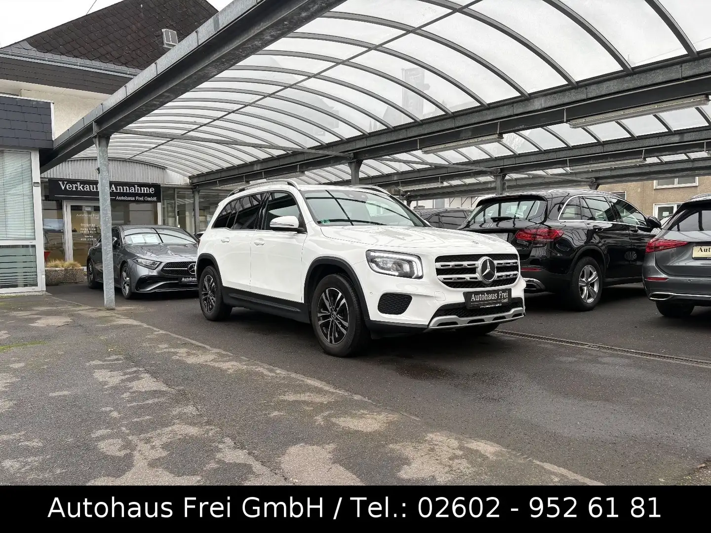 Mercedes-Benz GLB 180 d 1-HAND*LED*KAMERA*LEDER*AHK*TEILLEDER* Blanco - 2
