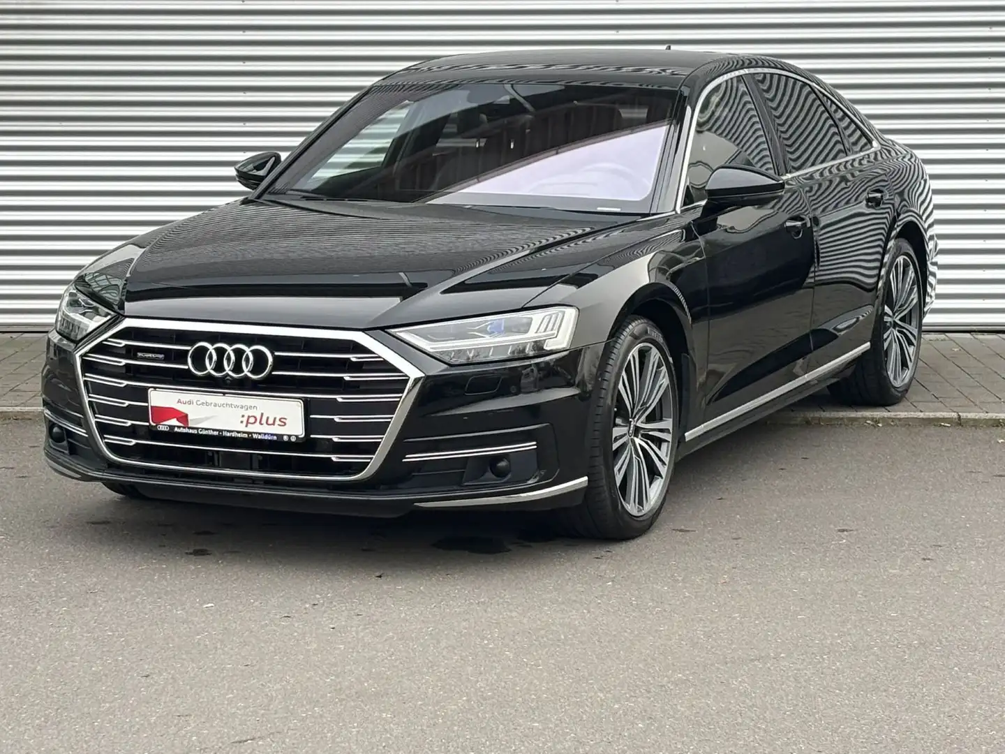 Audi A8 50 TDI+LASERLICHT+PANORAMADACH+B&O+LUFTFEDERU Zwart - 2