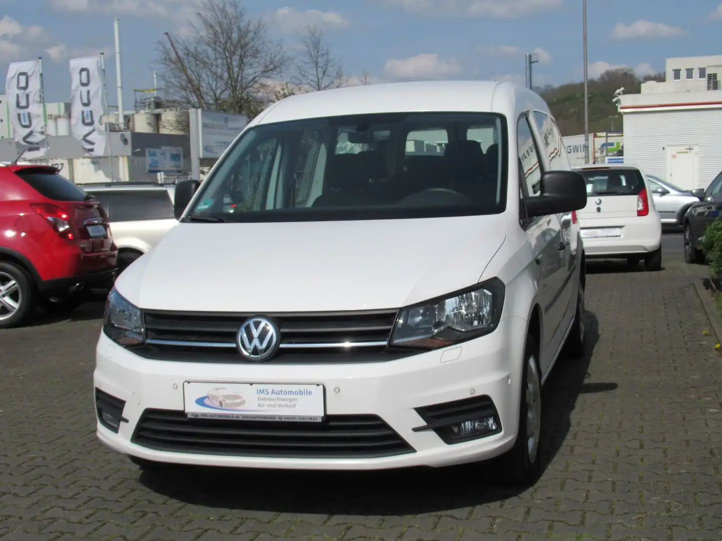 Volkswagen Caddy Maxi 2,0 TDI BMT Trendl 7-Sitze*Navi*SHZ* Weiß - 1