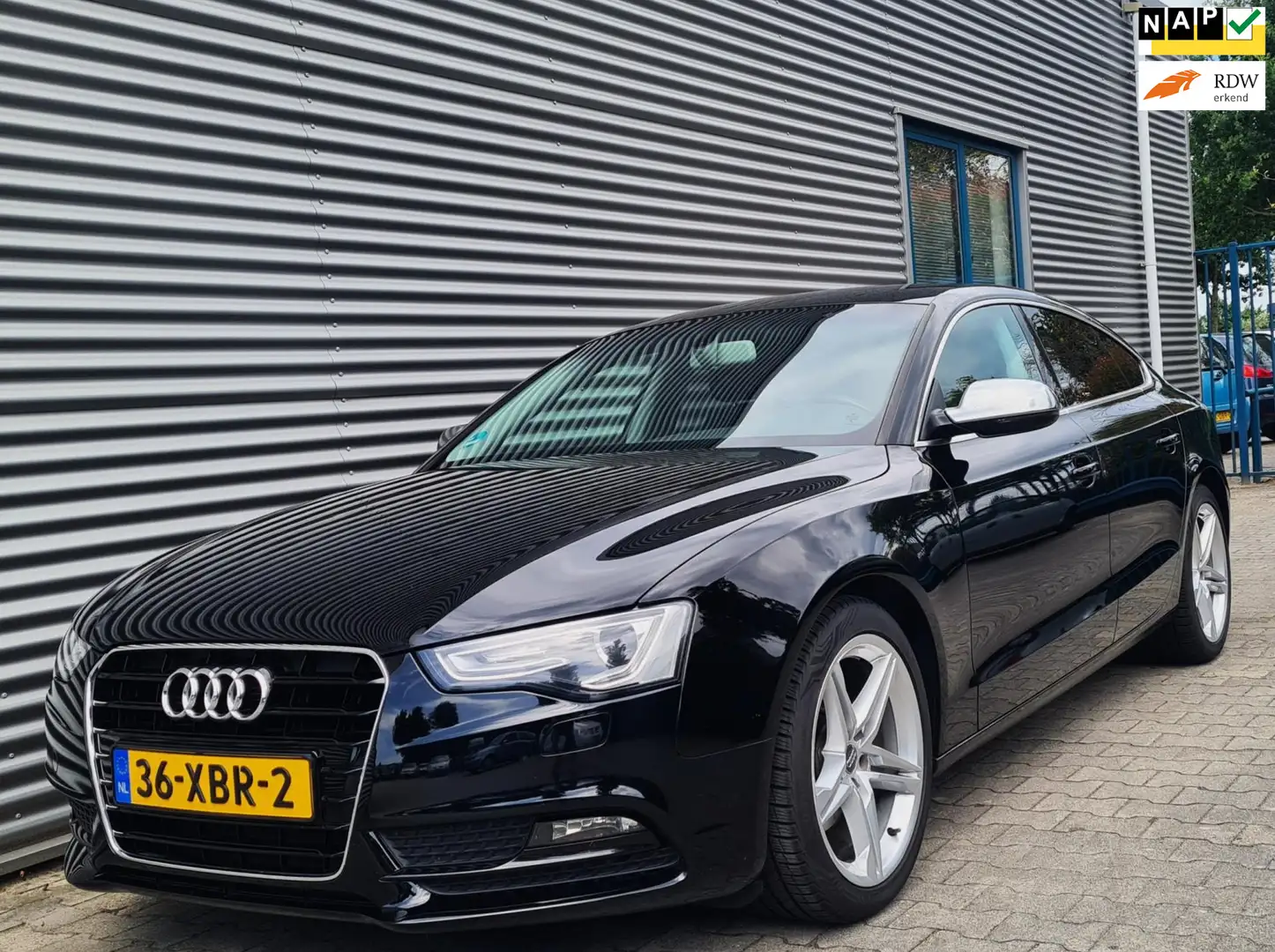 Audi A5 Sportback 1.8 TFSI 170Pk Pro Line 05-2012 Brillian Zwart - 1