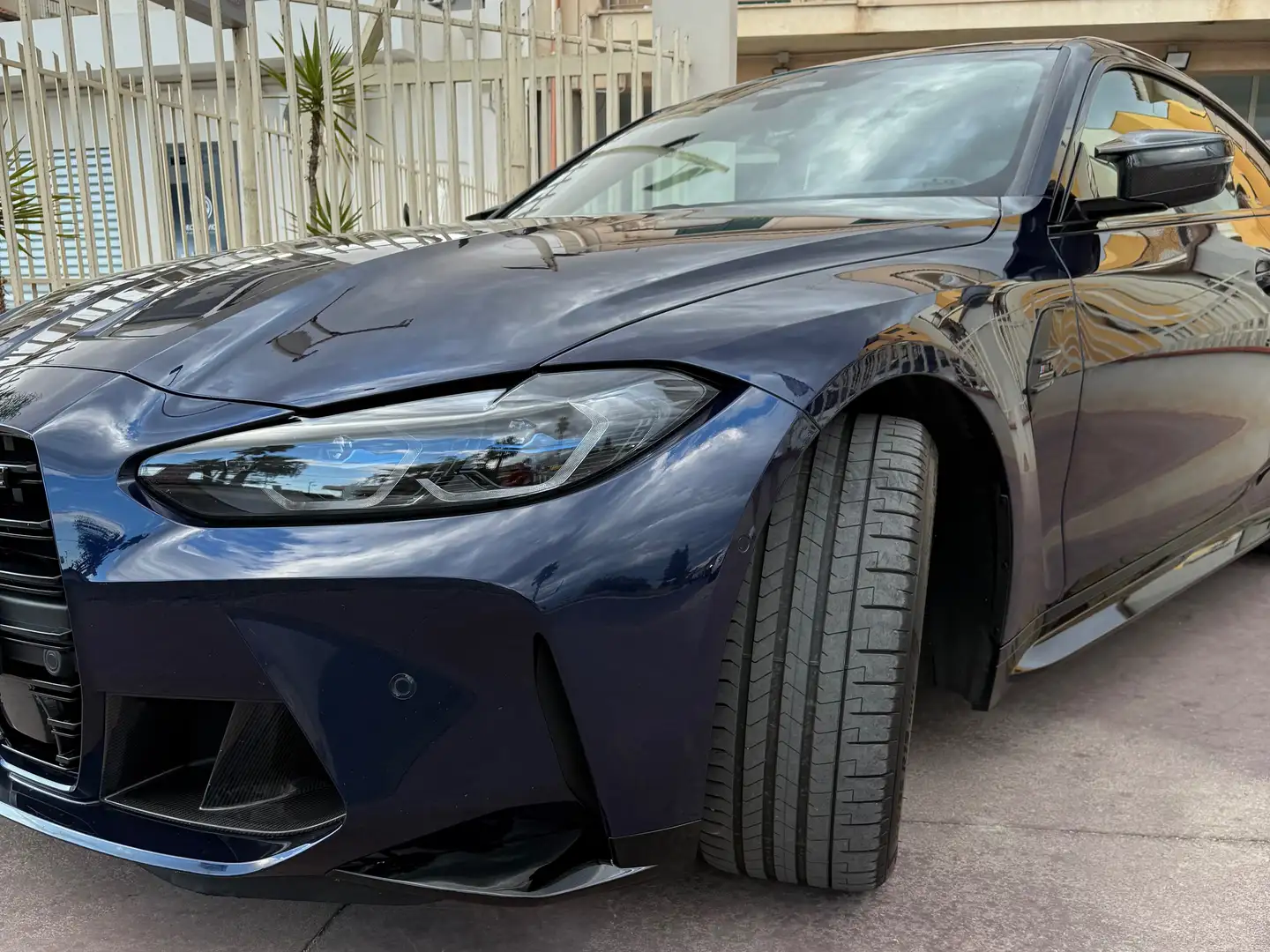 BMW M4 M4 Coupe 3.0 Competition auto Bleu - 2