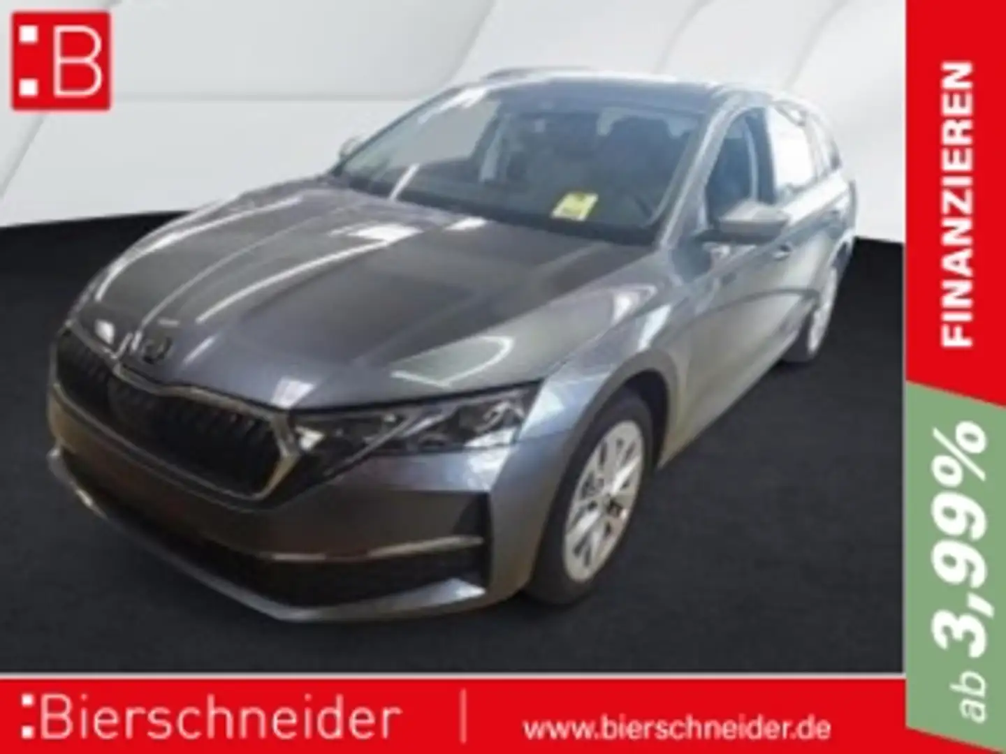 Skoda Octavia Combi 1.5 eTSI DSG Selection AB 239EUR PANO MATRIX Grau - 1