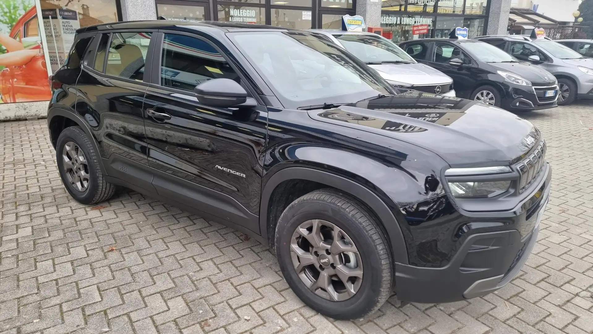 Jeep Avenger 1.2 turbo Longitude fwd 100cv PREZZO REALE!! Nero - 1