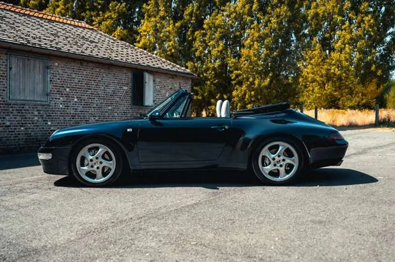 Porsche 993 911 CARRERA 4 CABRIO / MANUAL / HEATED SEATS / FULL SERVICE / ORIGINAL 76.000 KM, foto 5