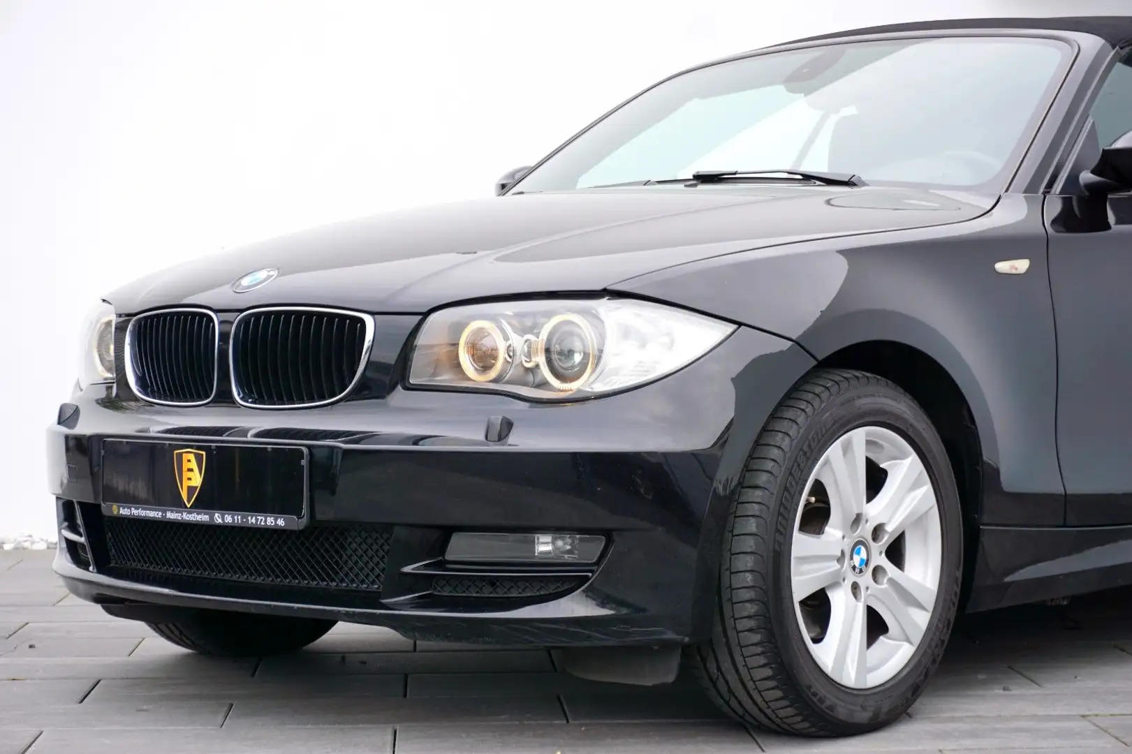 BMW 118 i Cabrio *Xenon~PDC~2.Hd Noir - 2