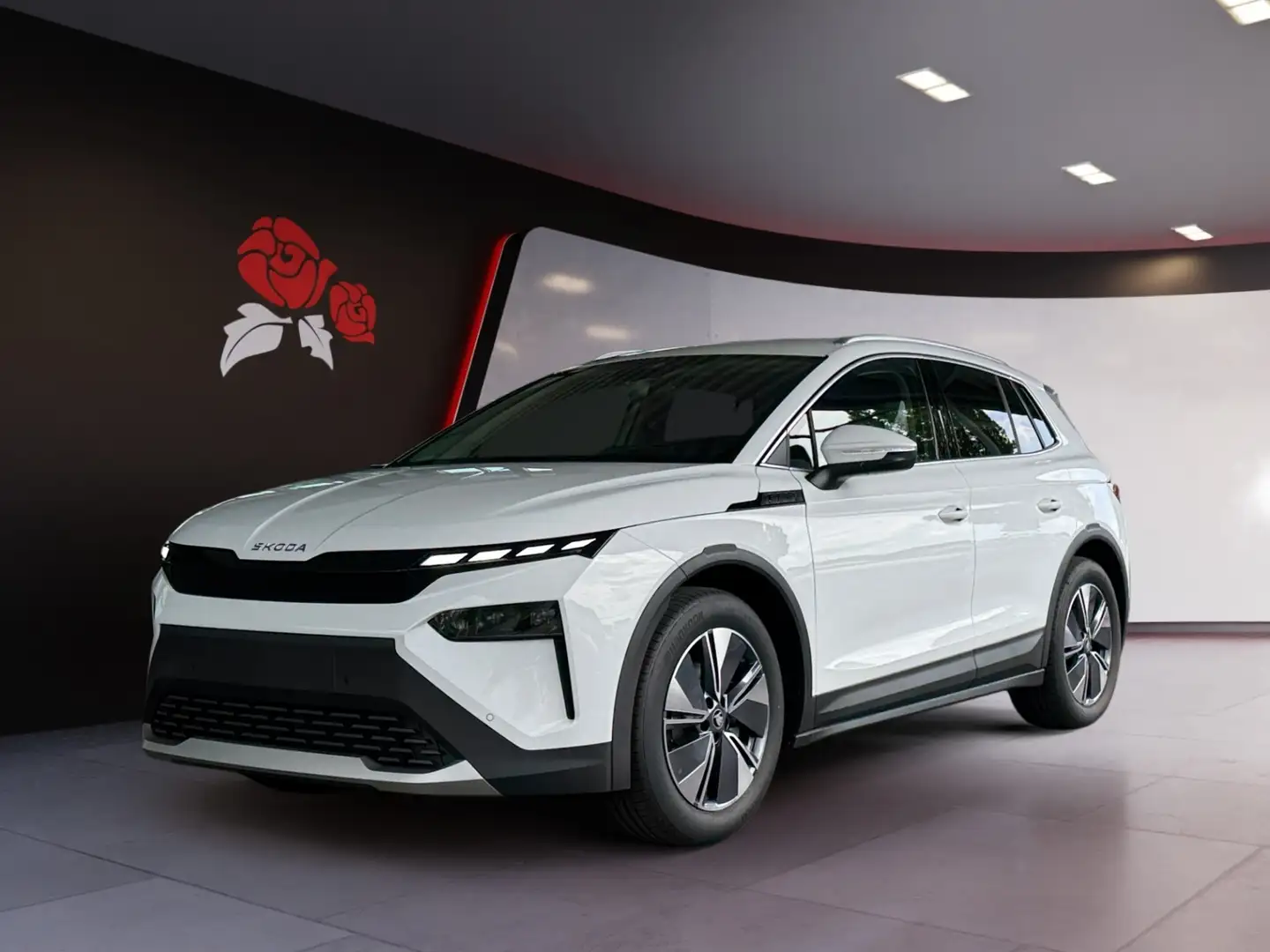 Skoda Elroq 85 LOFT 286 PS Winter SHZ HINTEN KESSY bijela - 2