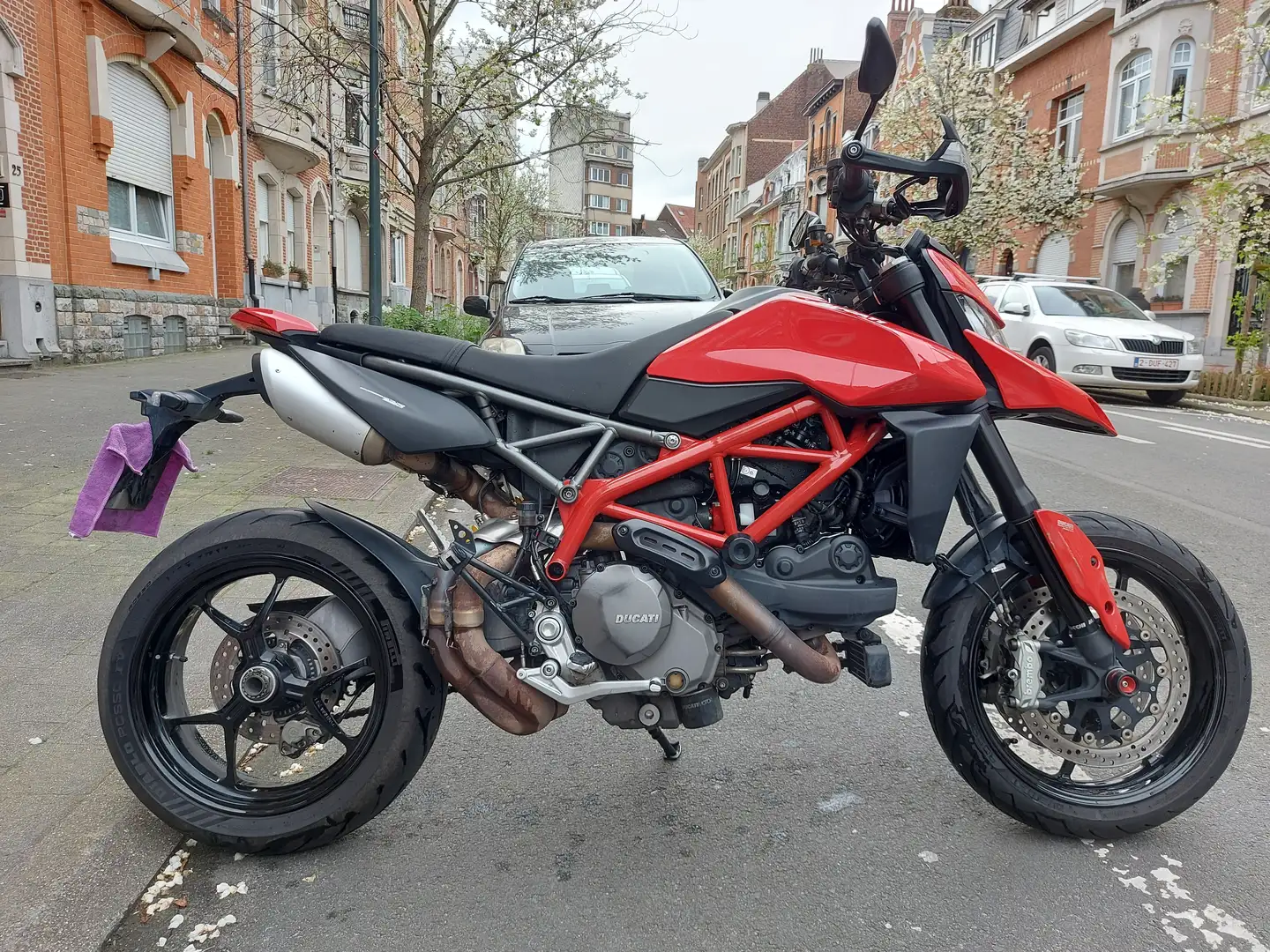 Ducati Hypermotard 950 Červená - 1