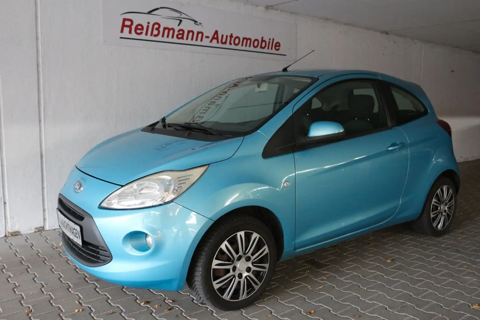 Ford Ka/Ka+ Klima, 2. Hand, Scheckheft Blau - 1