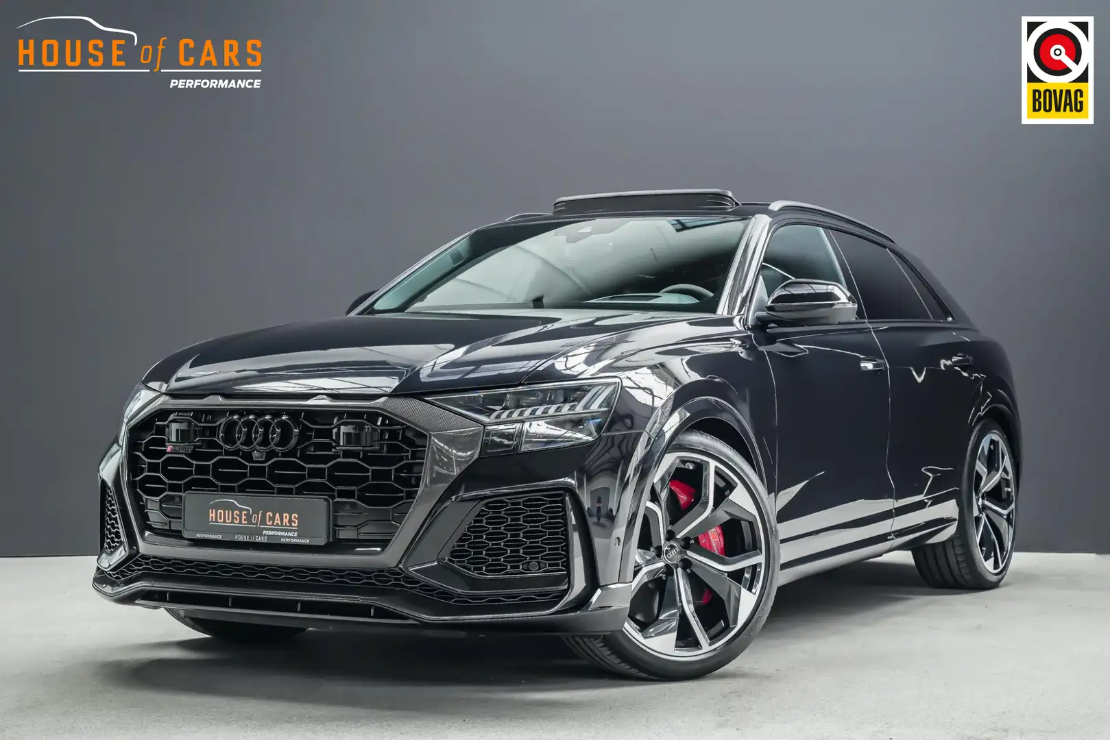 Audi RS Q8 4.0 600pk TFSI quattro |carbon ext.|massage|panora Zwart - 1