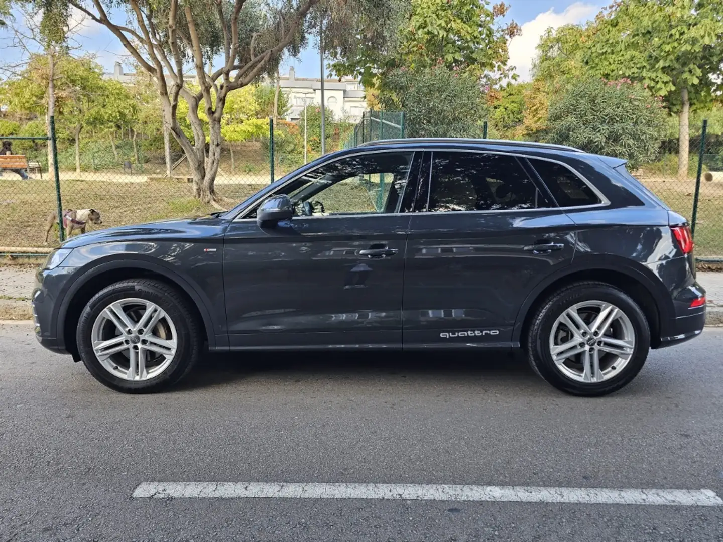 Audi Q5 2.0 TFSI quattro-ultra S tronic Gris - 1