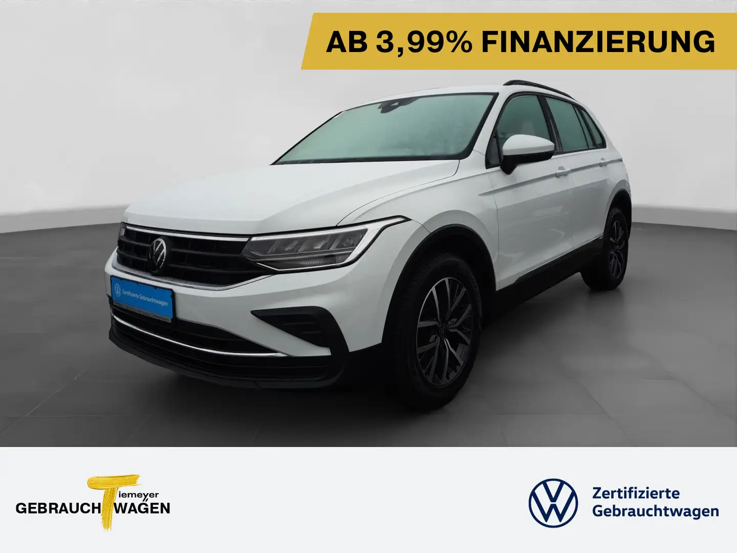 Volkswagen Tiguan 2.0 TDI DSG LIFE AHK KAMERA NAVI Weiß - 1